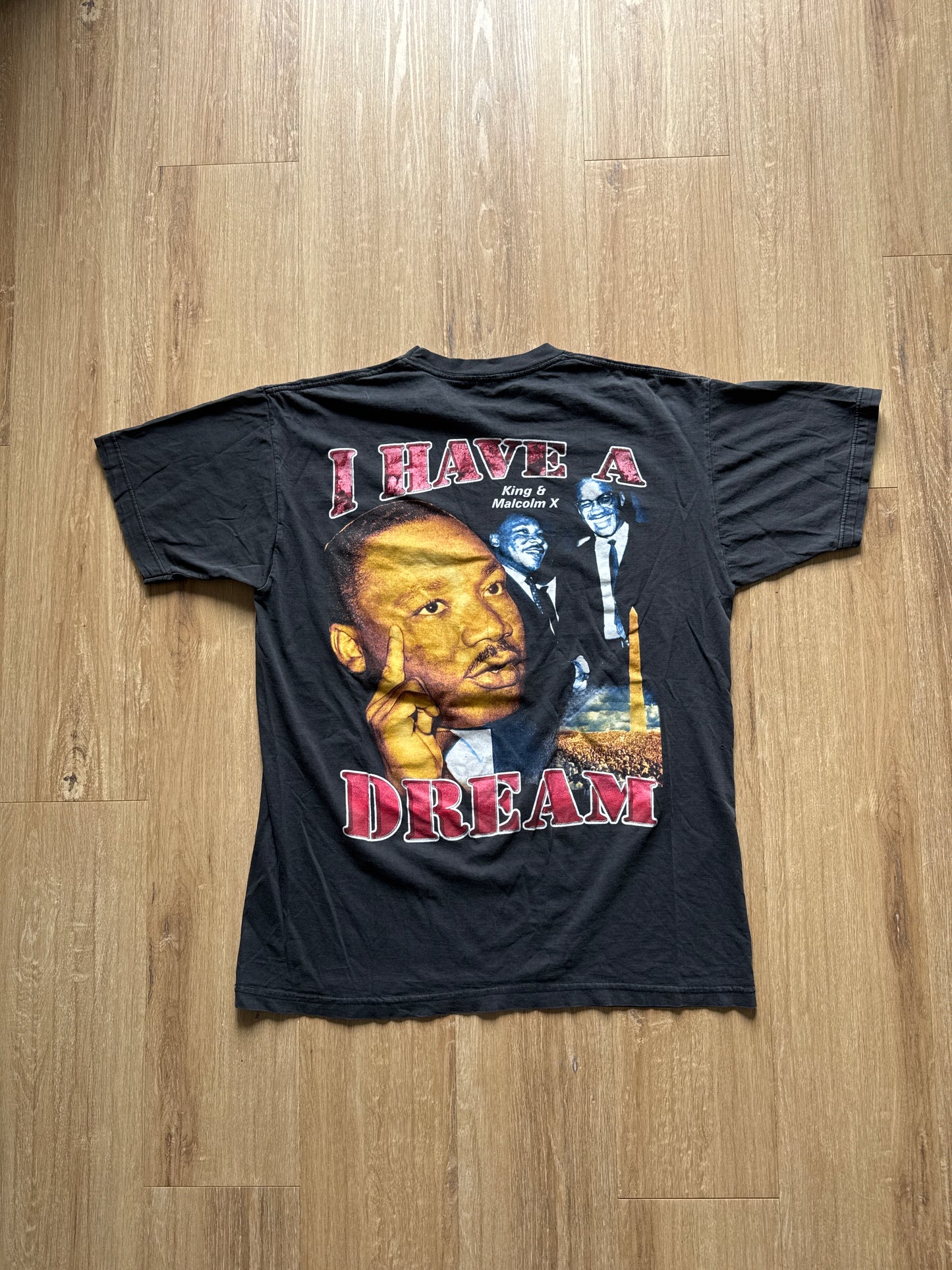Vintage 90s Martin Luther King Jr. I Have A Dream Rap Tee