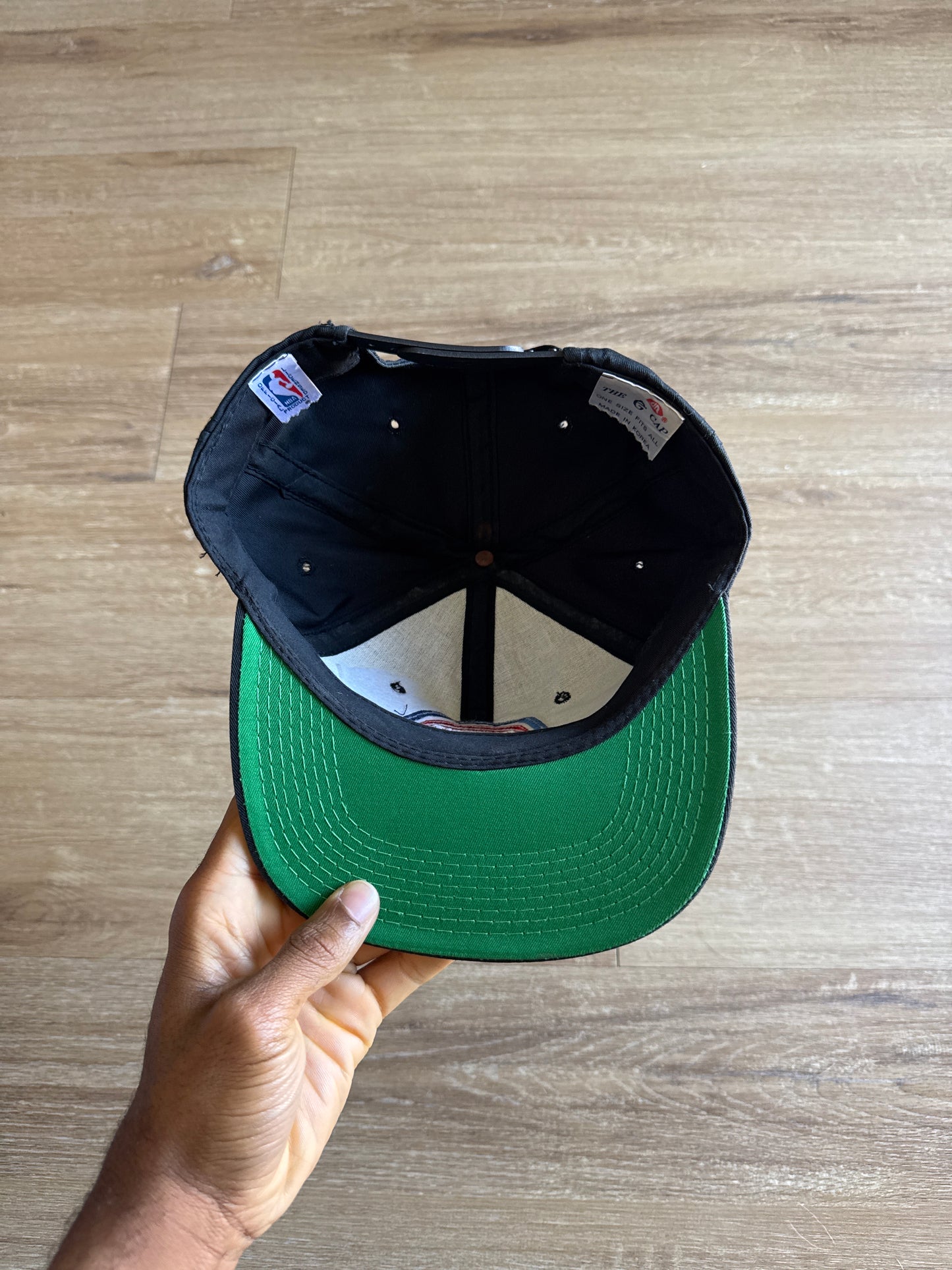Vintage 90s Detroit Pistons Snapback Hat