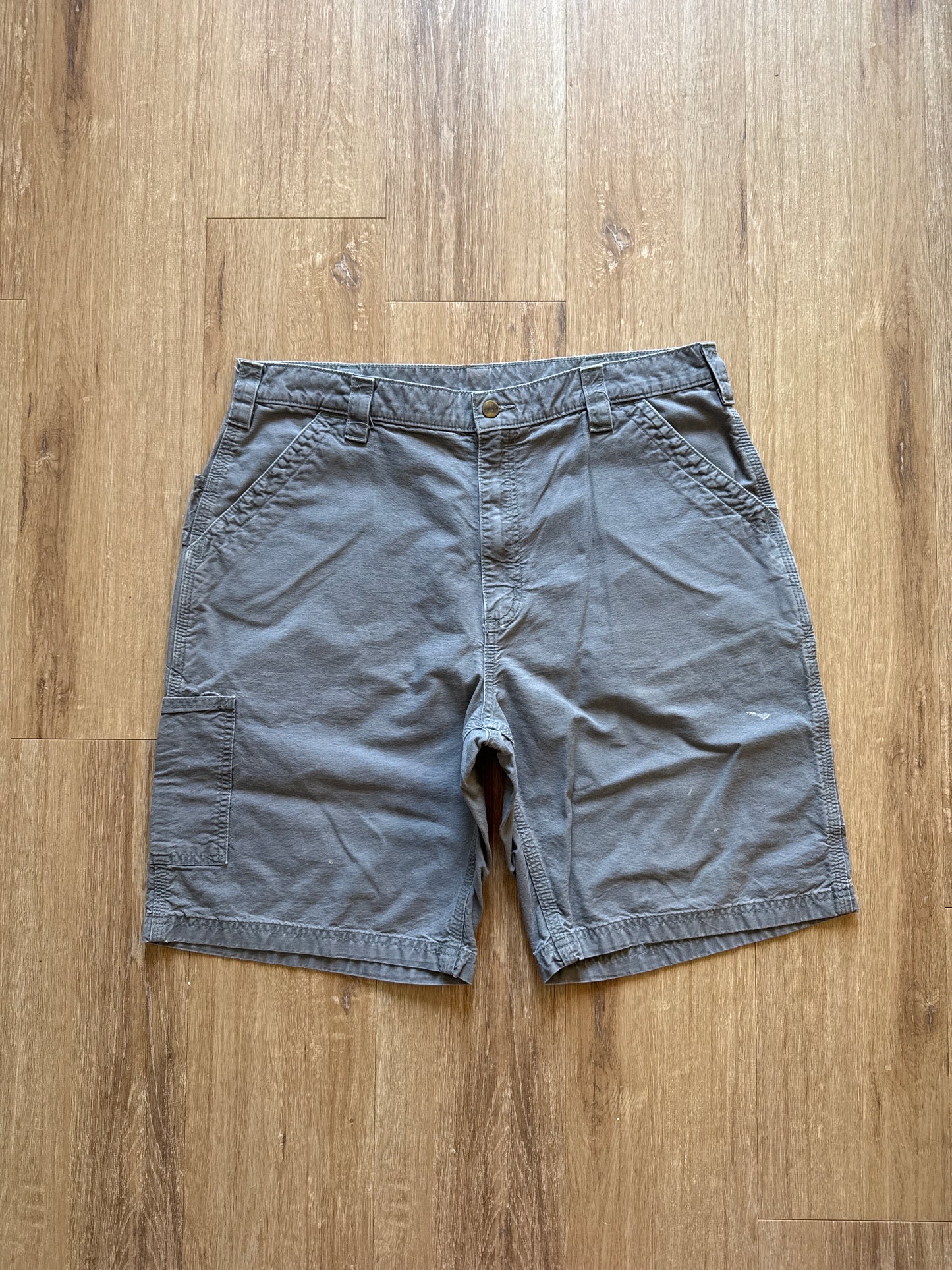 Carhartt Grey Original Fit Shorts