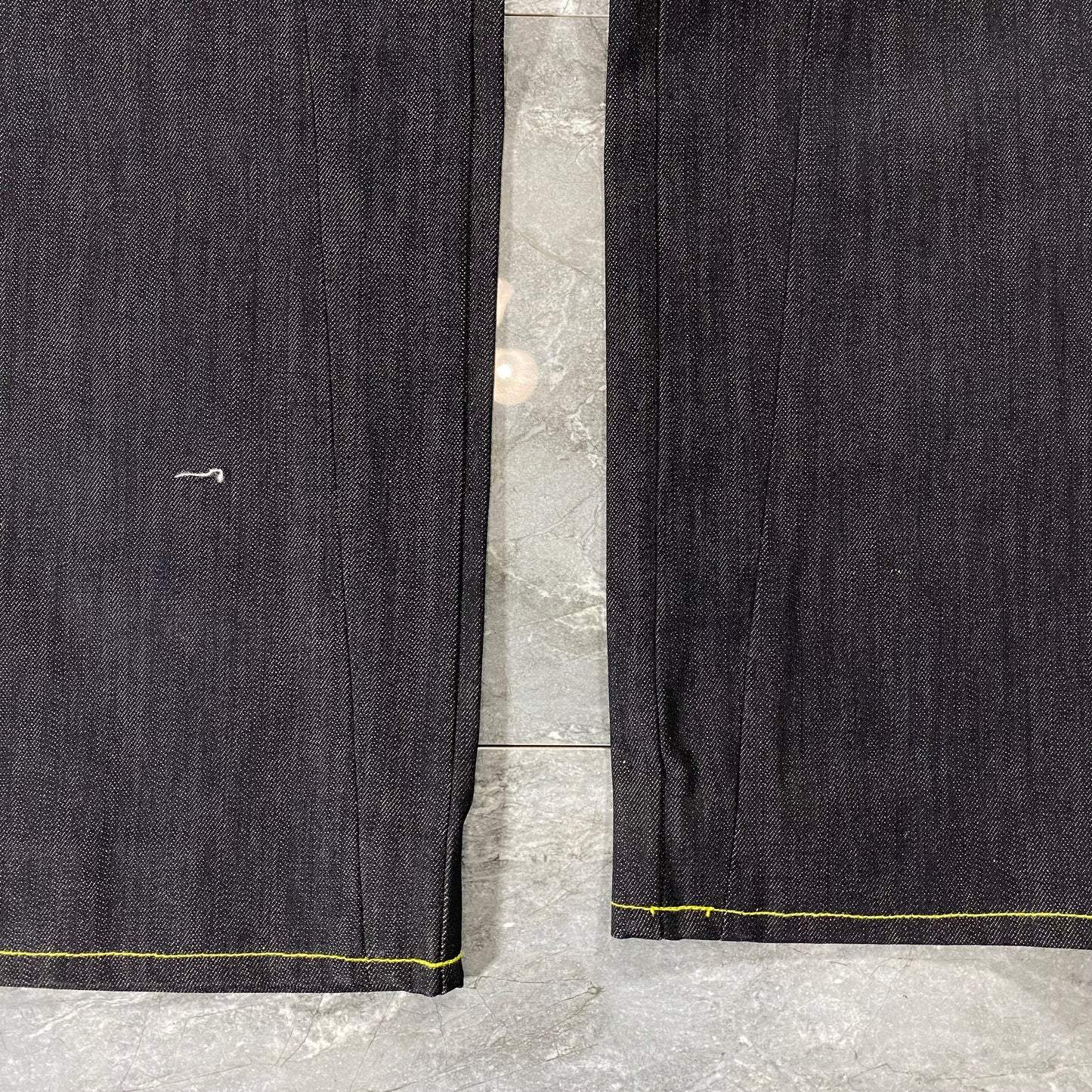 Ed Hardy Gold Foil Denim Pants