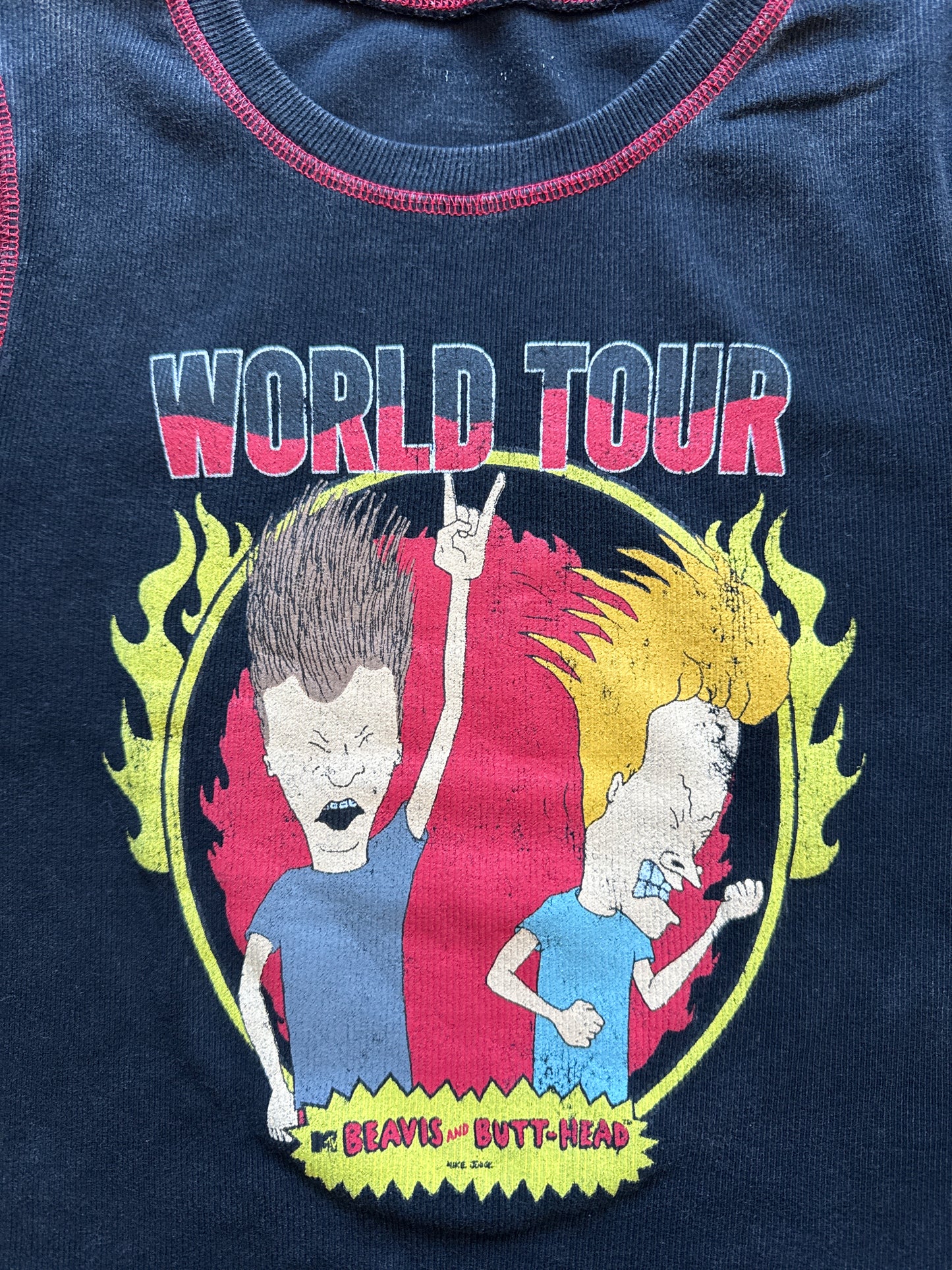 Beavis And Butthead Women’s Crop Too Baby Tee