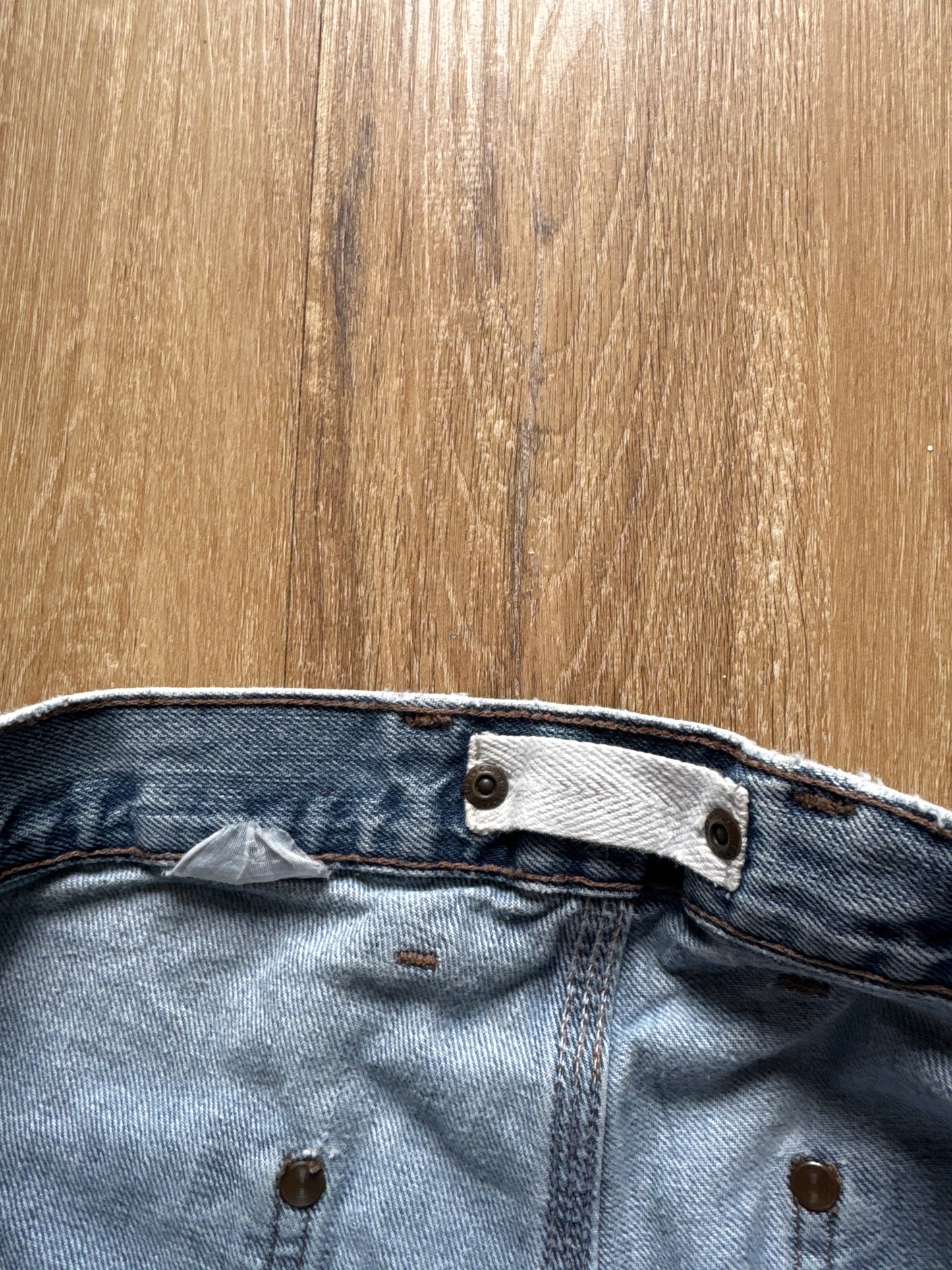 Vintage Carhartt Blue Denim Double Knee Pants