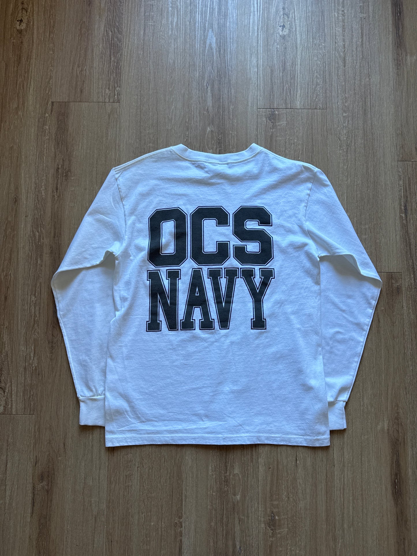 Vintage United States Navy OCS Navy Long Sleeve Tee