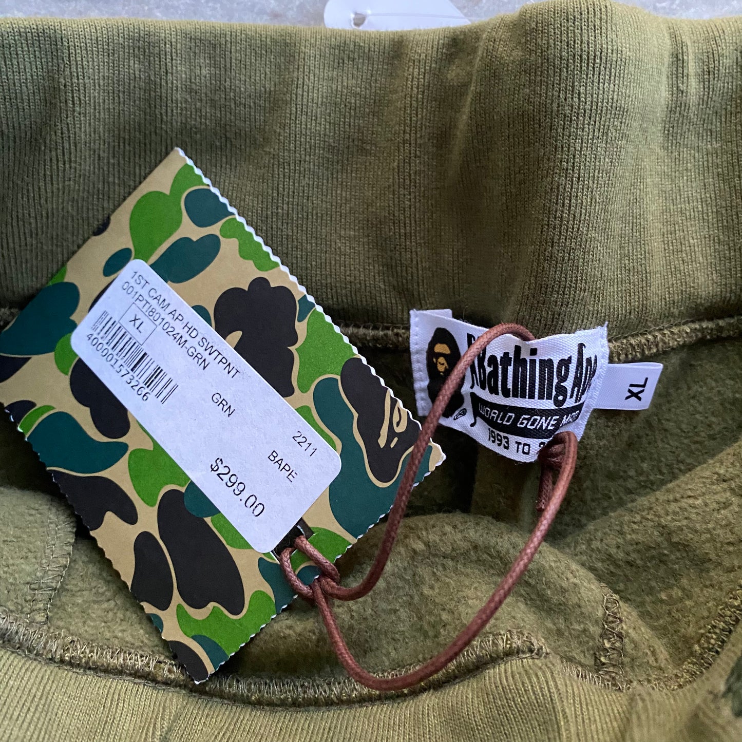 A Bathing Ape Bape 1st Camo Sweatpants