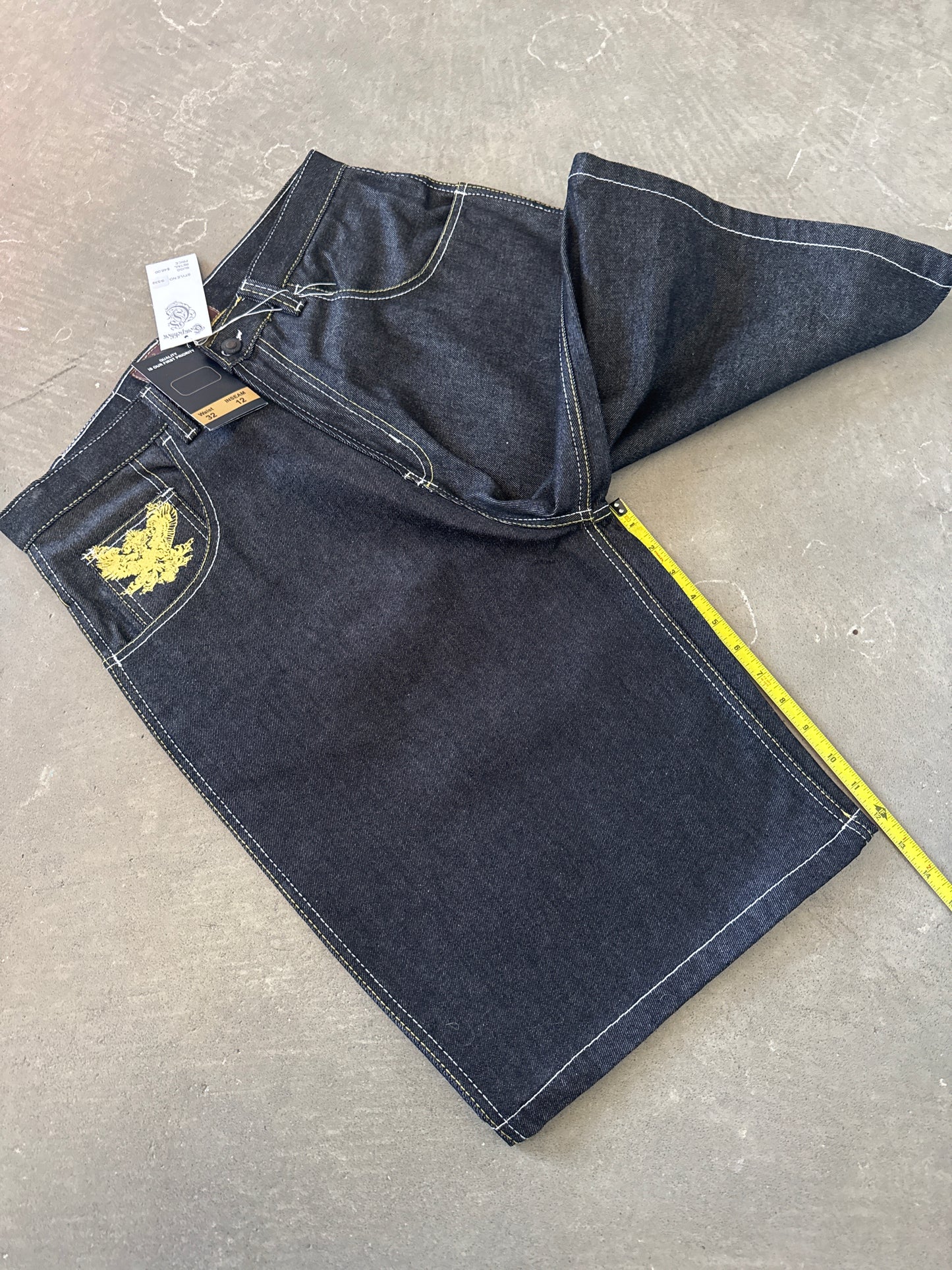 Vintage Y2K Competition Eagle Baggy Shorts