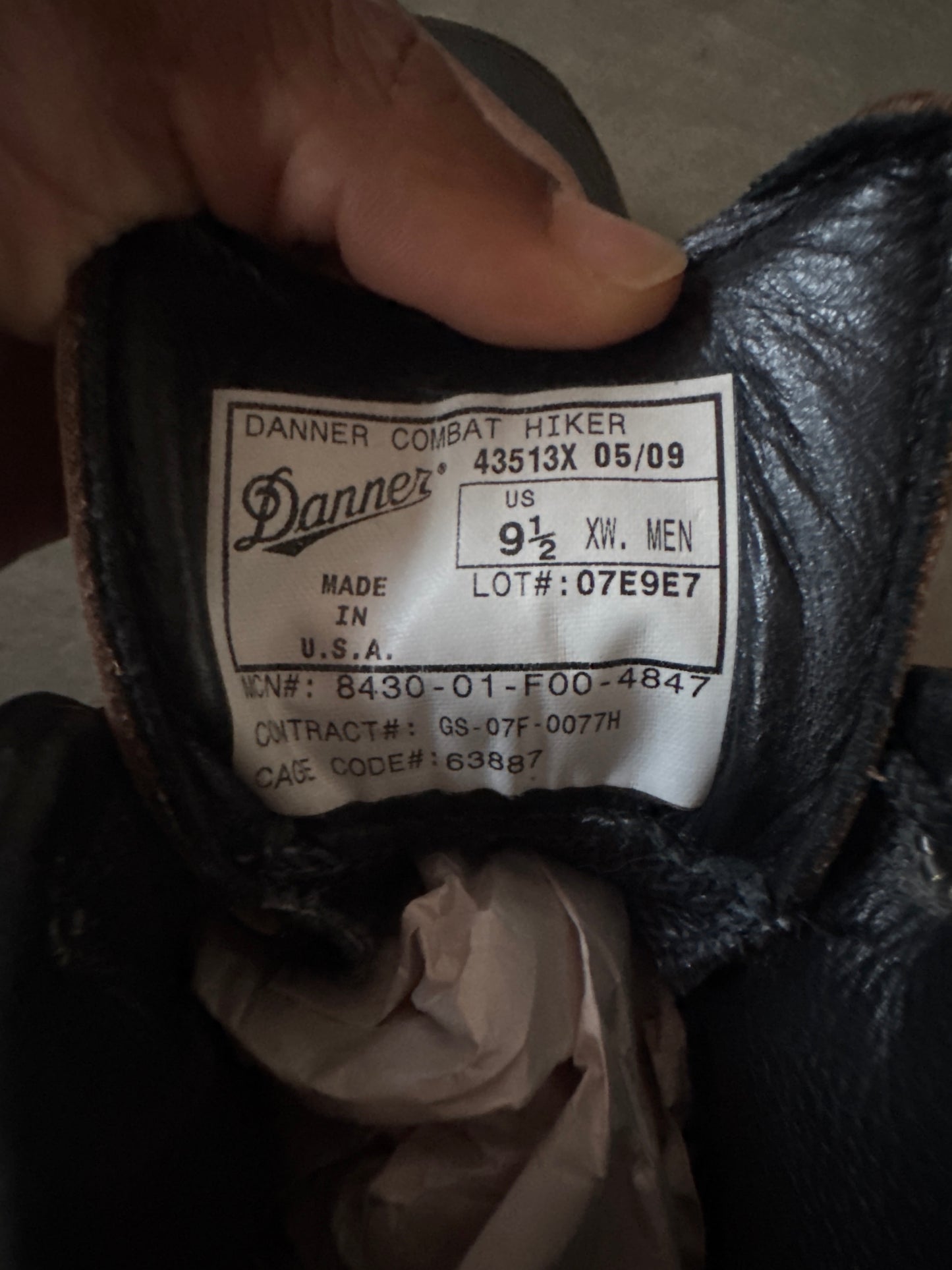 Danner Combat Hiker Military Boots