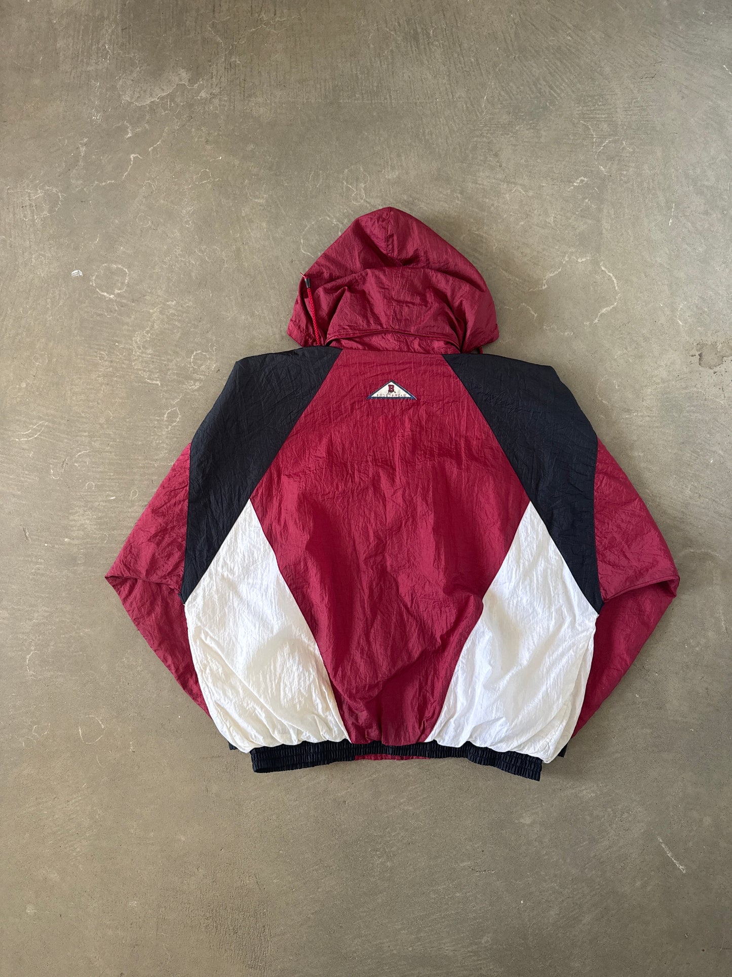Vintage 90s University Of South Carolina Gamecocks Hooded Windbreaker Jacket