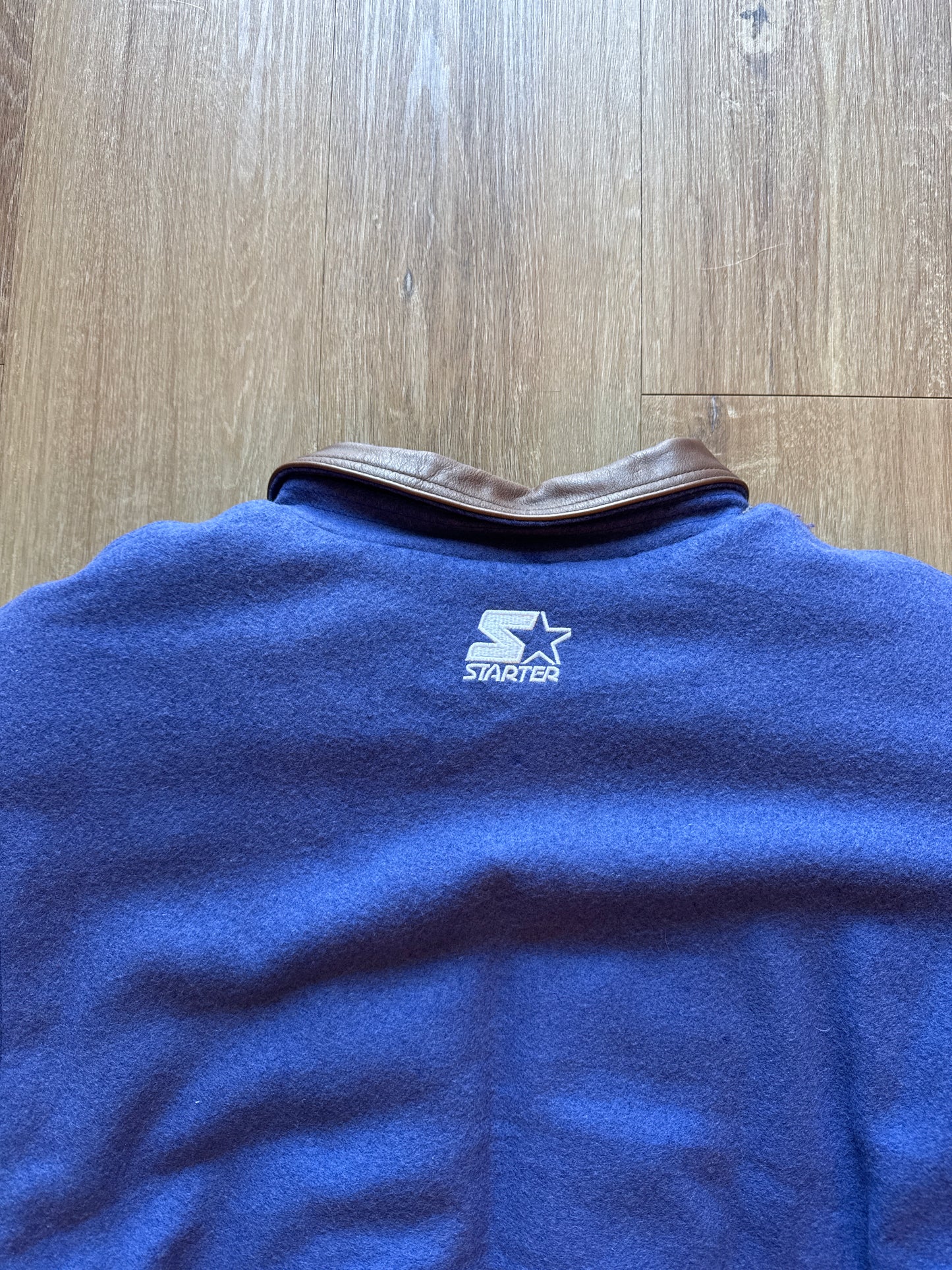 Vintage Starter Pro Line New York Giants Leather Jacket