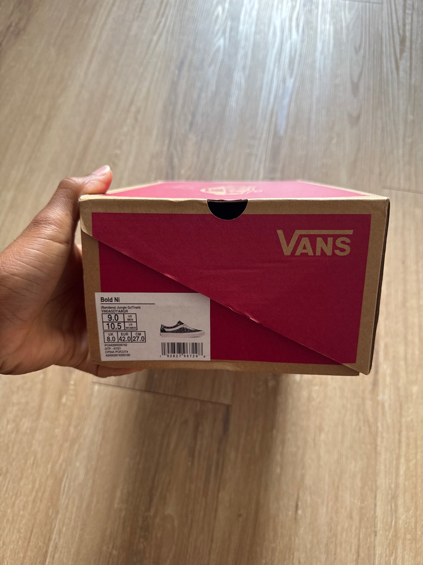 Vans Bold Ni Bandana Jungle Green