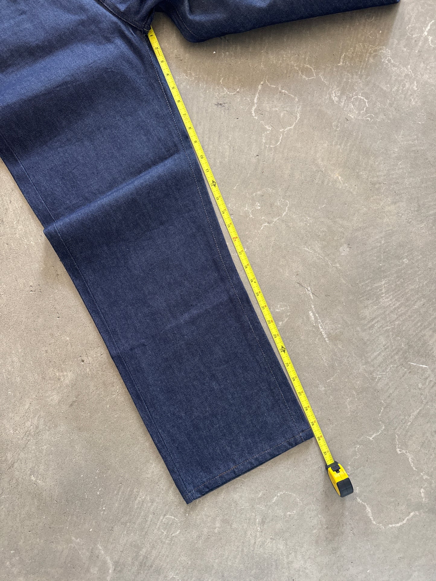 Evisu Japanese Brown Wave Art Selvedge Denim Jeans
