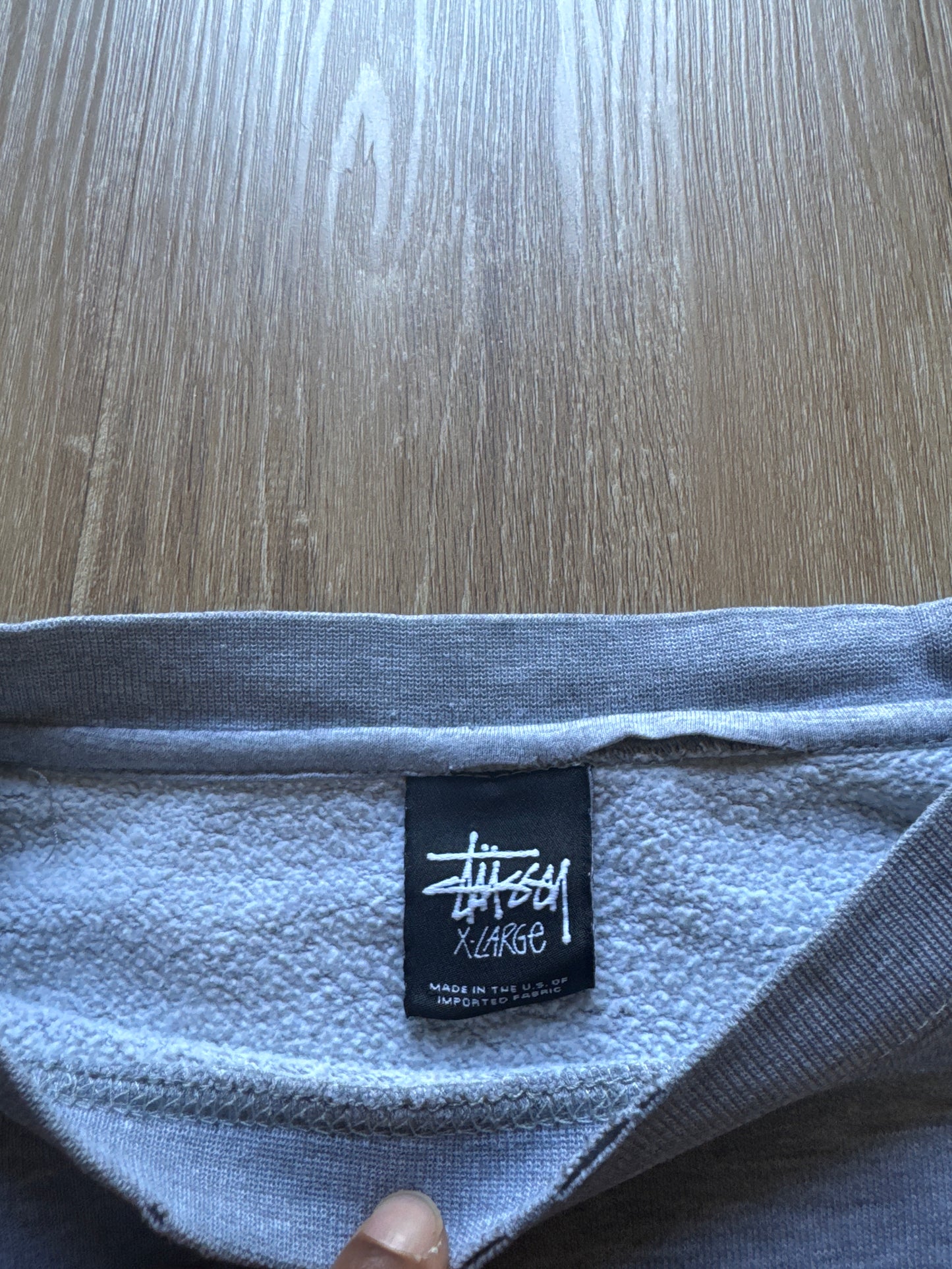Vintage Y2K Stussy S Big Logo Sweatshirt