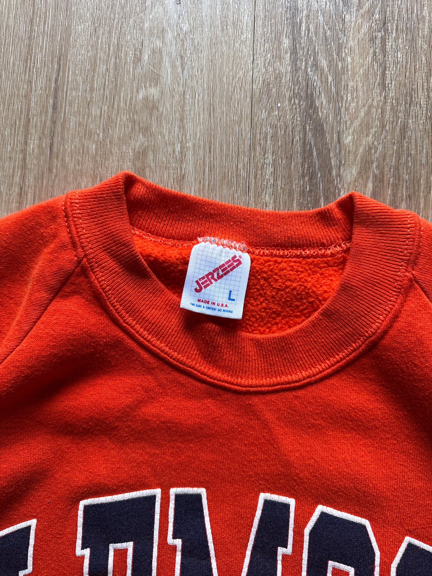 Vintage University Of Clemson Tigers Sweatshirt