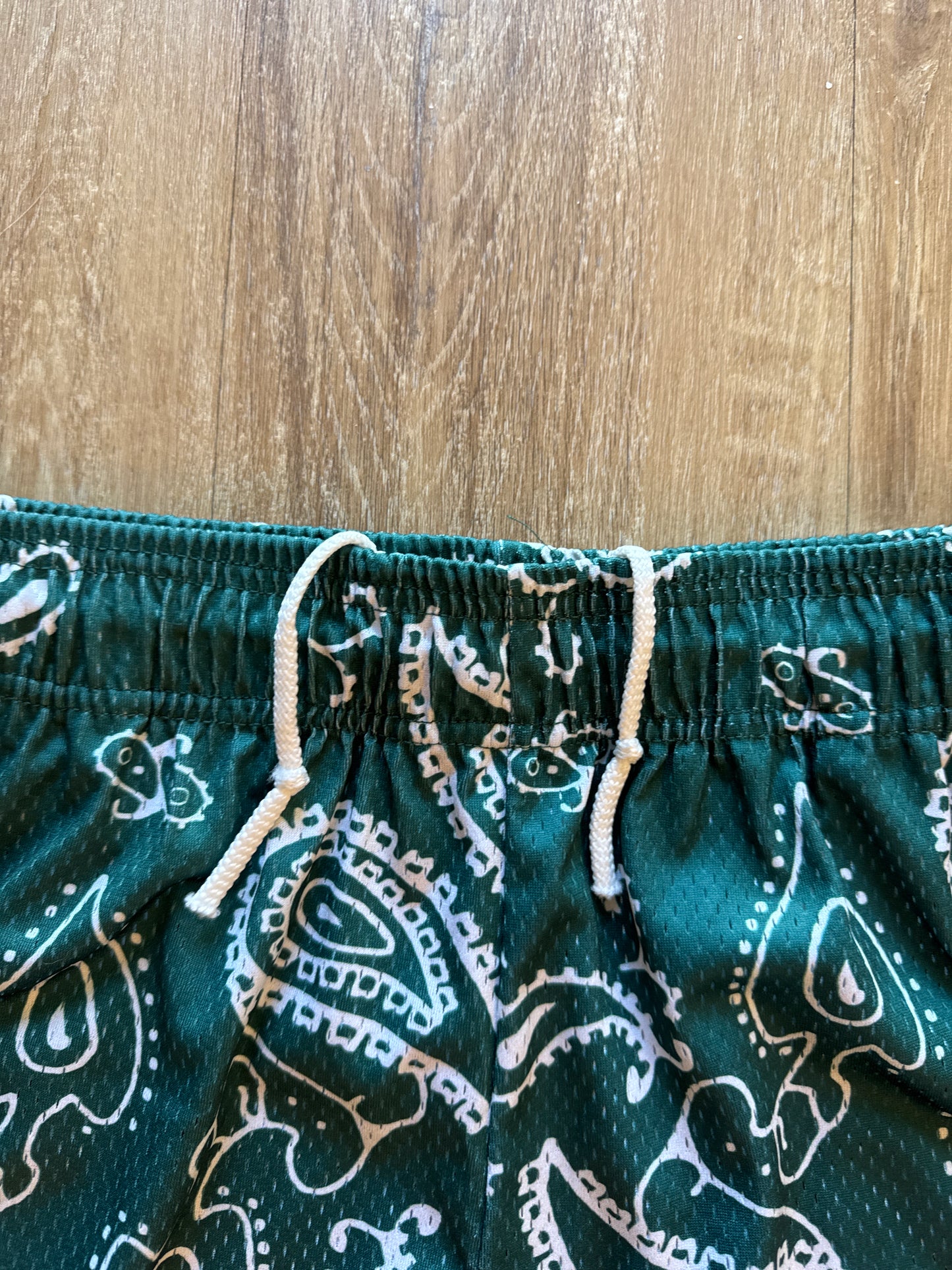 Eric Emanuel EE Basic Short Green Paisley