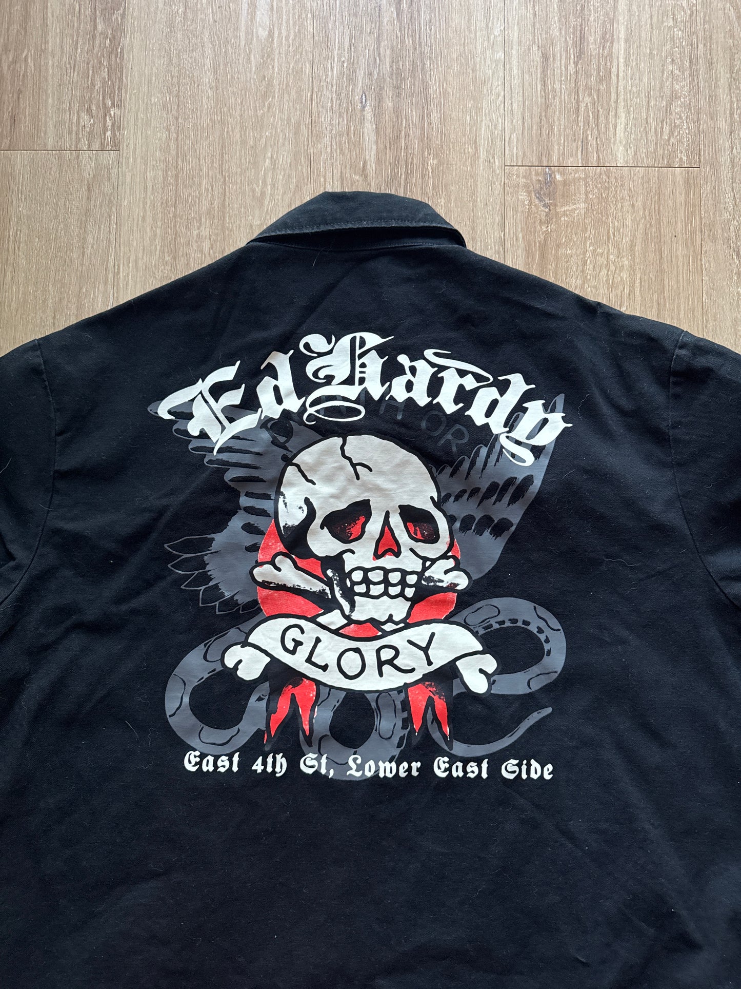 Ed Hardy DG Skull Workwear Jacket