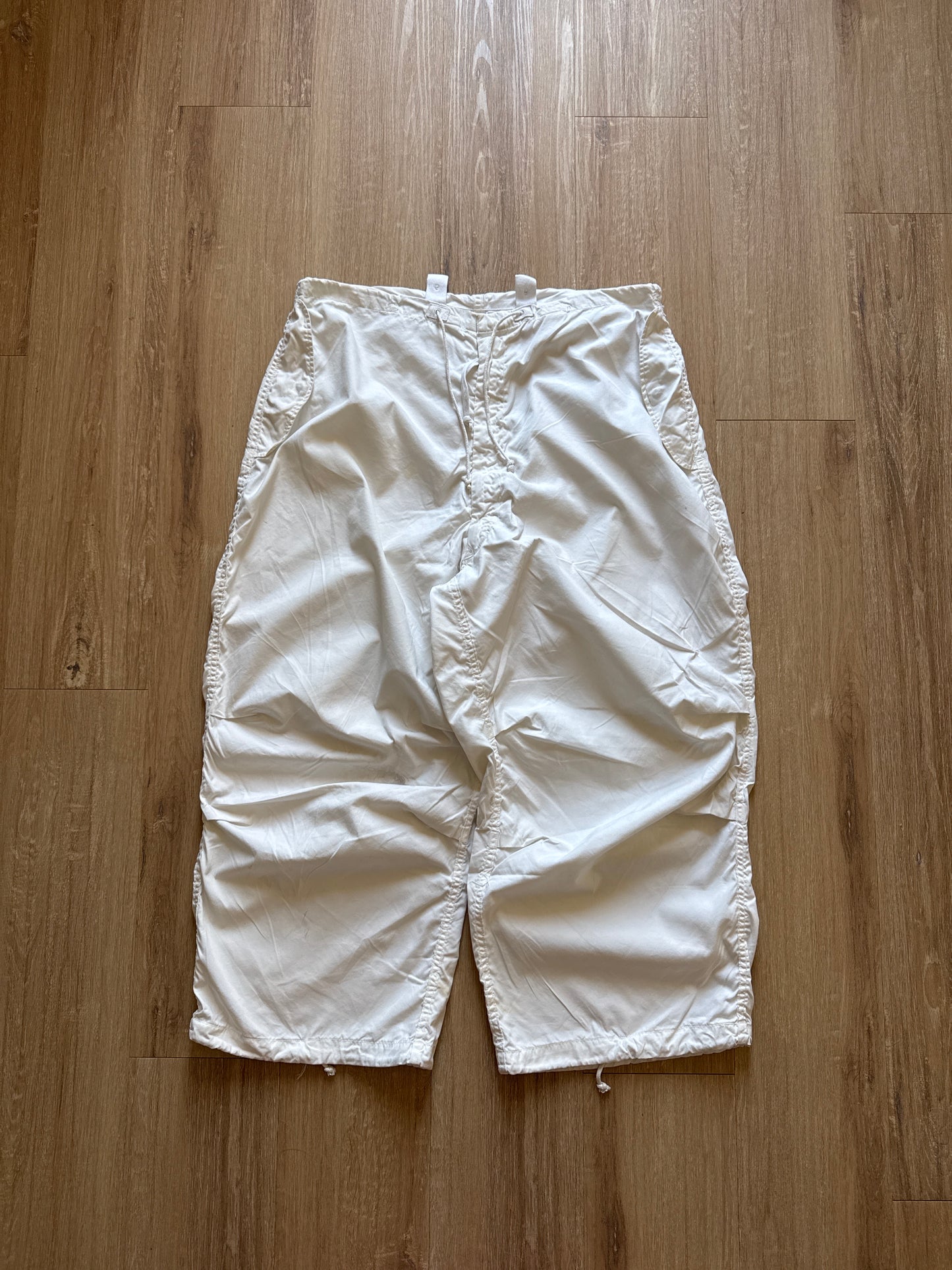 Vintage 1982 Langford Mfg U.S. Military M-65 Arctic Snow White Baggy Trouser Pants