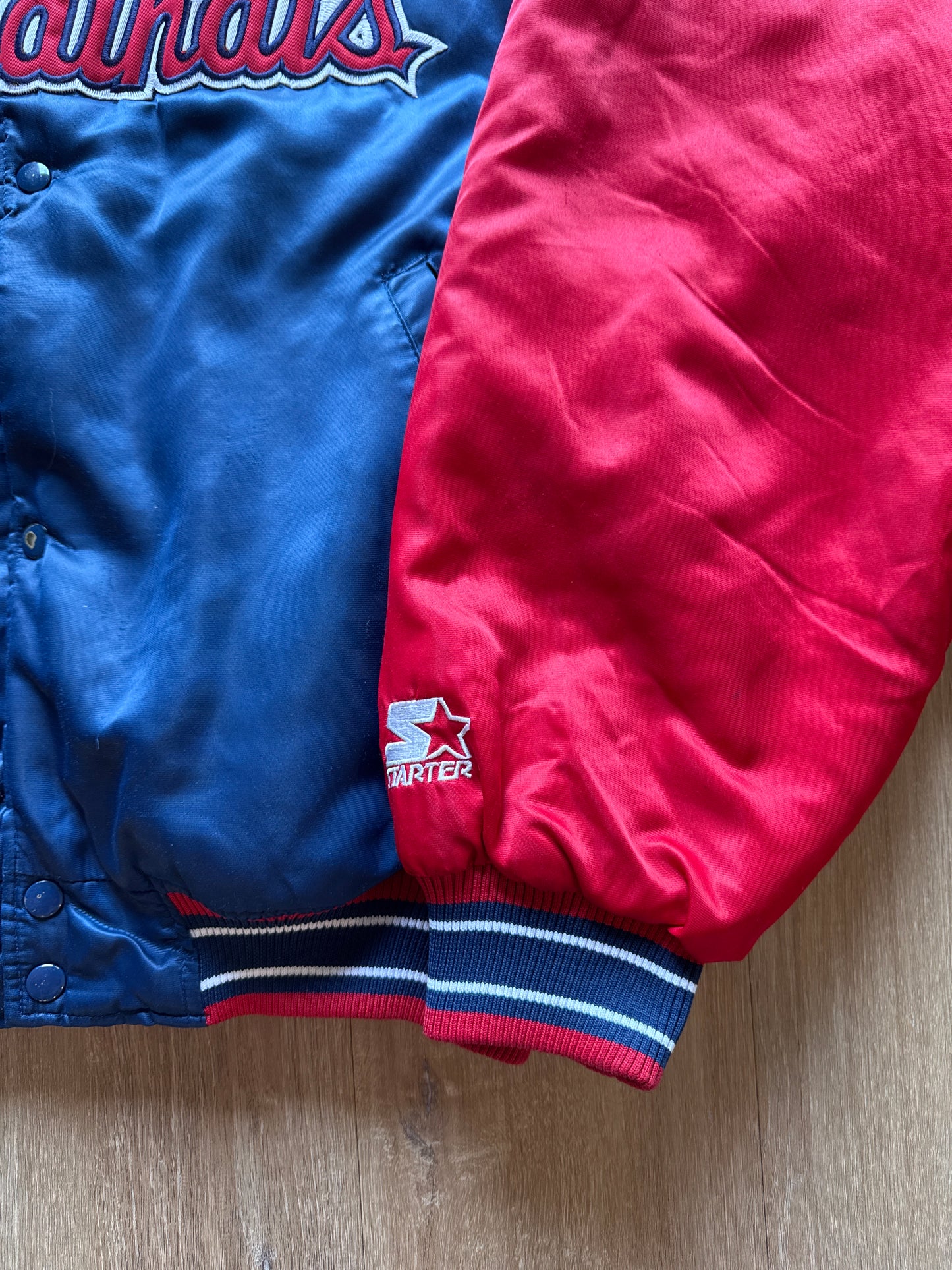 Vintage Starter St. Louis Cardinals Bomber MLB Baseball Satin Jacket