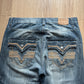 Vintage Y2K Red Ape Boot Cut Denim Jeans