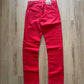 Vintage 1989 Levi’s 505 Red Over-dyed Denim Jean