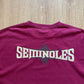 Vintage Nike Florida State University Seminoles Center Swoosh Logo Tee