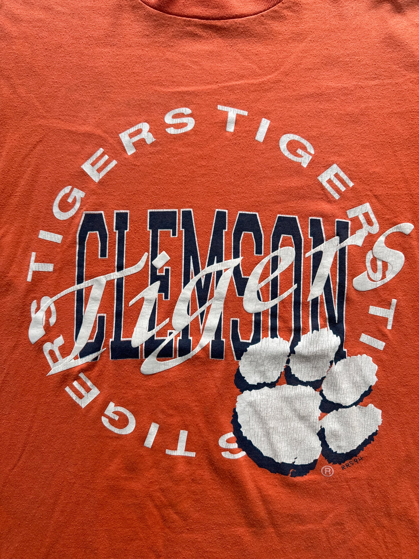 Vintage University Of Clemson Tigers Tee