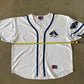 Vintage 90s Hampton University Pete The Pirate Embroidered Baseball Jersey