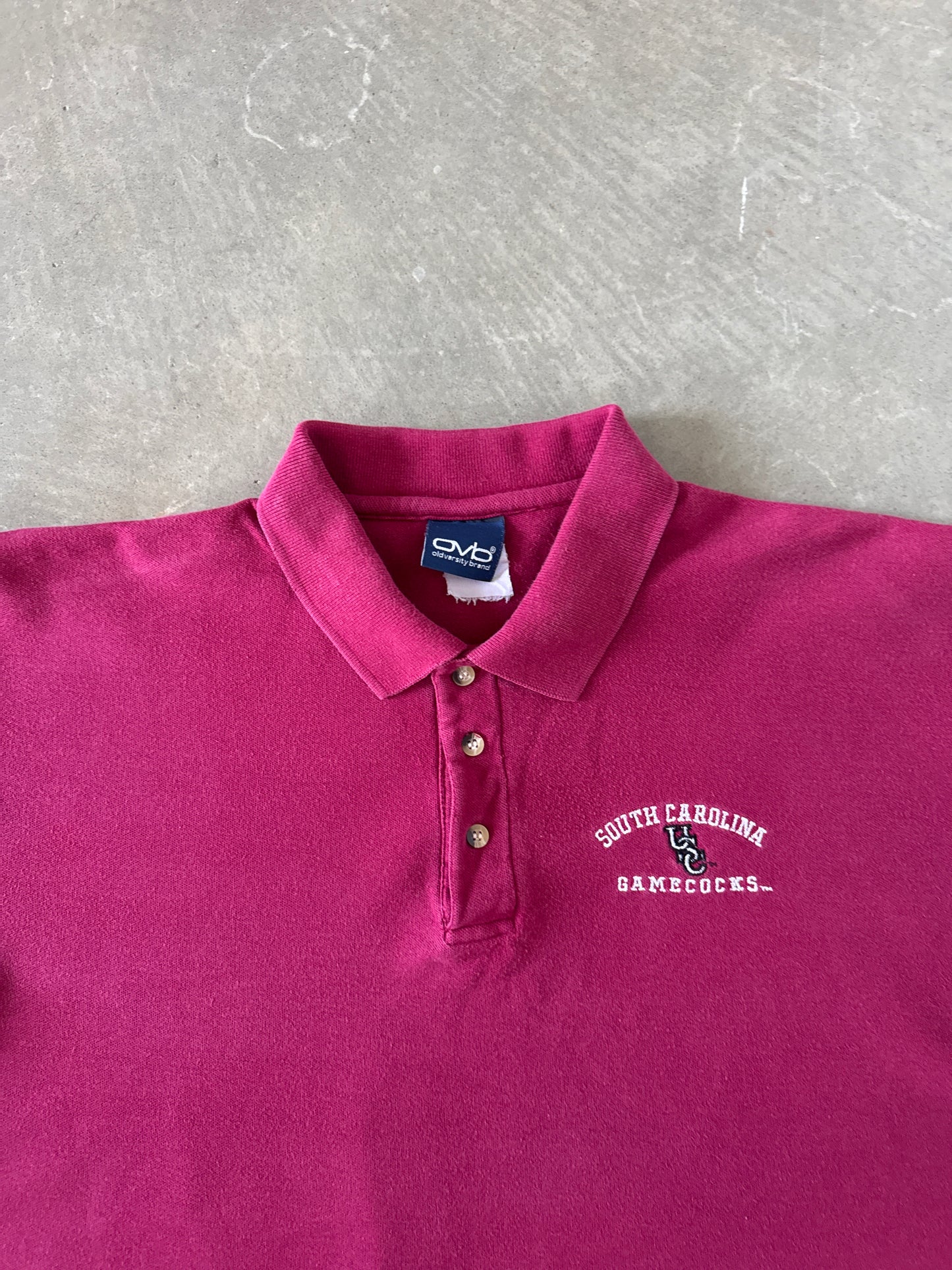 Vintage University Of South Carolina Gamecocks Polo Shirt
