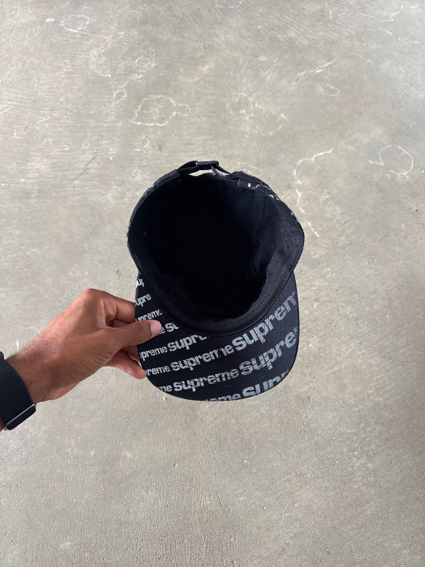 Supreme Radial Camp Cap Black (SS20)