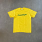 Supreme Futura Logo Yellow Tee (FW20)