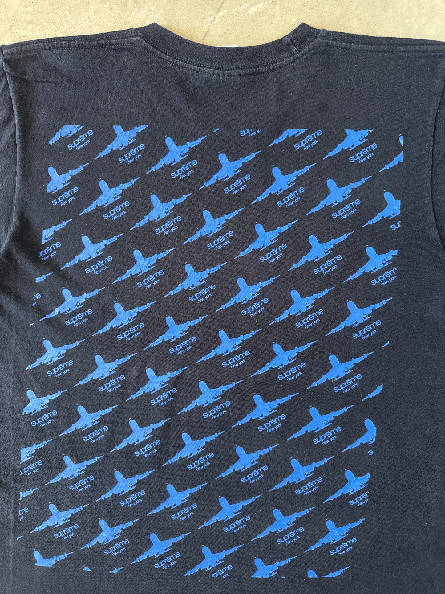 Supreme Planes Black Tee