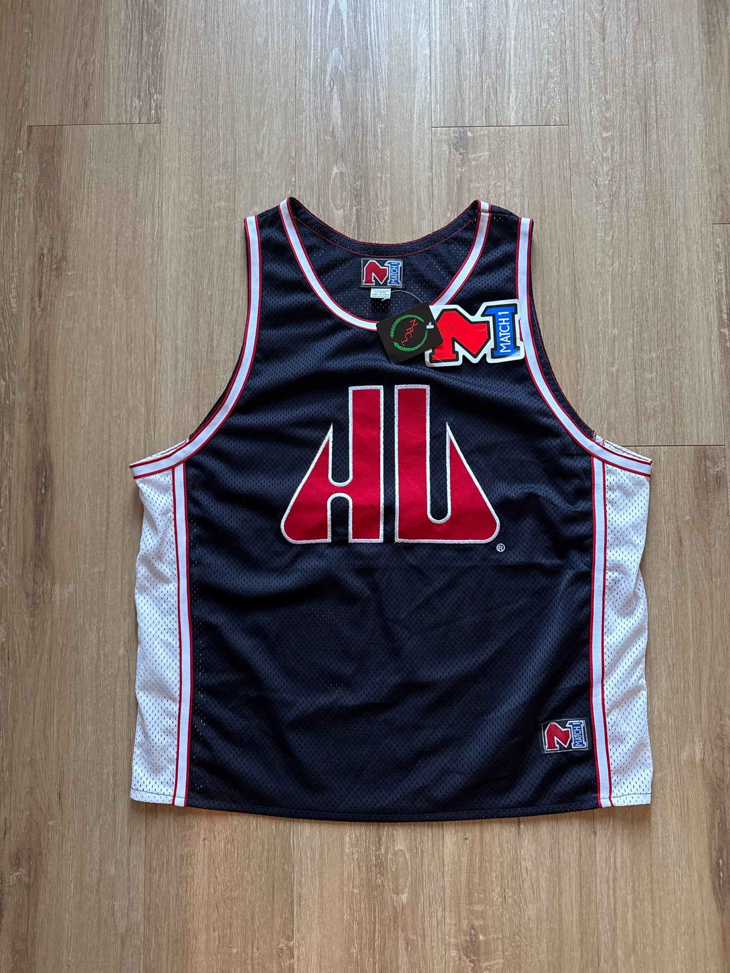 Vintage Match 1 Howard University Basketball Jersey
