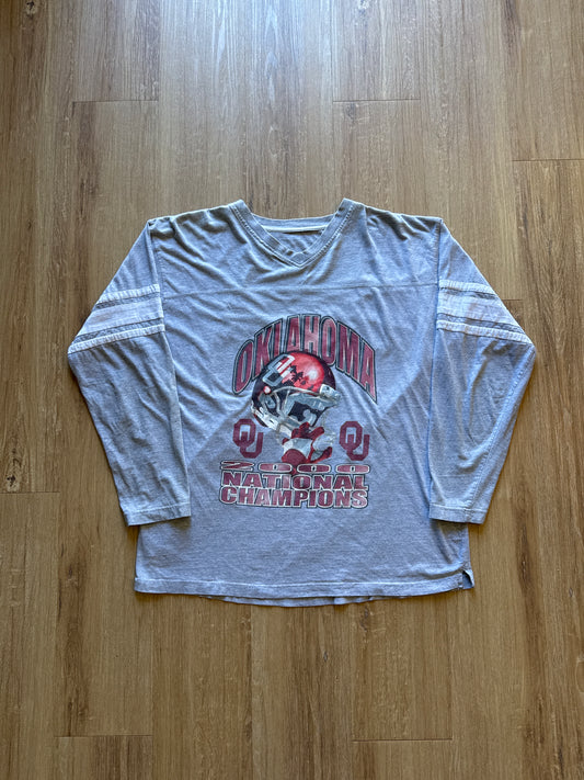 Vintage 2000 Oklahoma National Champions Longsleeve