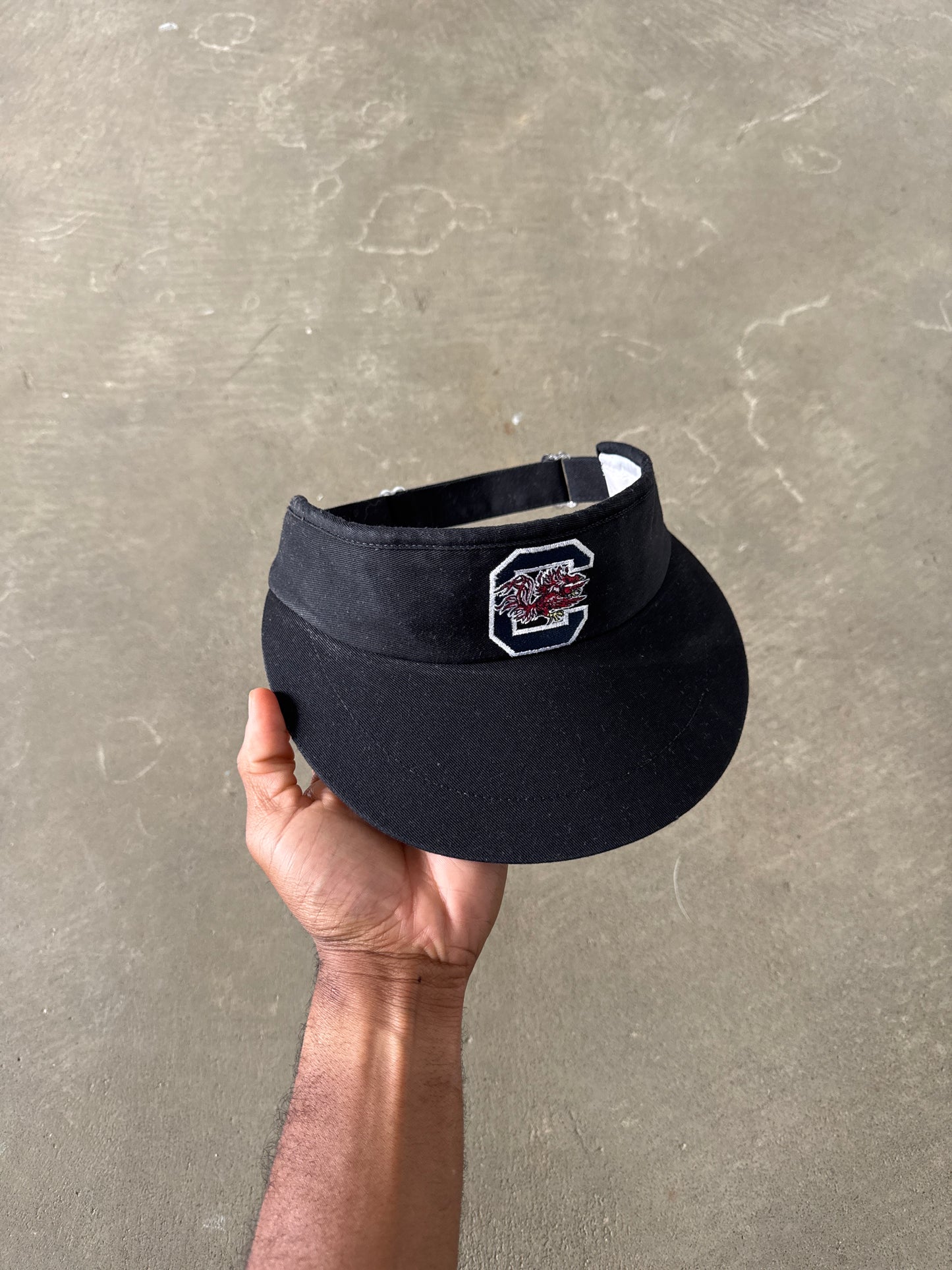 Vintage University Of South Carolina Gamecocks Visor Hat