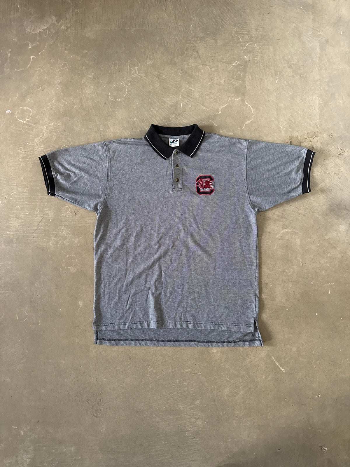 Vintage 90s University Of South Carolina Gamecocks Polo Shirt