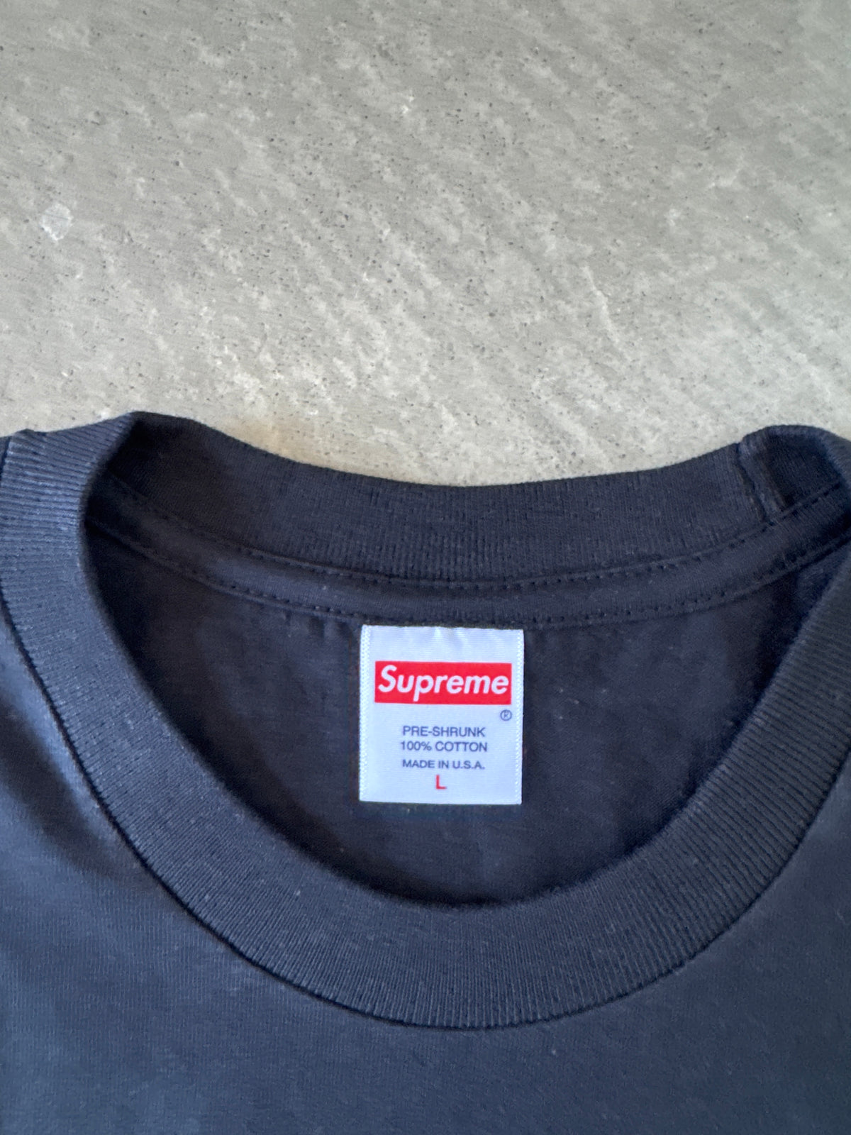 Supreme It Gets Better Every Time Black Tee