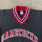 Vintage 80s Russell Athletic University Of South Carolina Gamecocks V-Neck Sweatshirt