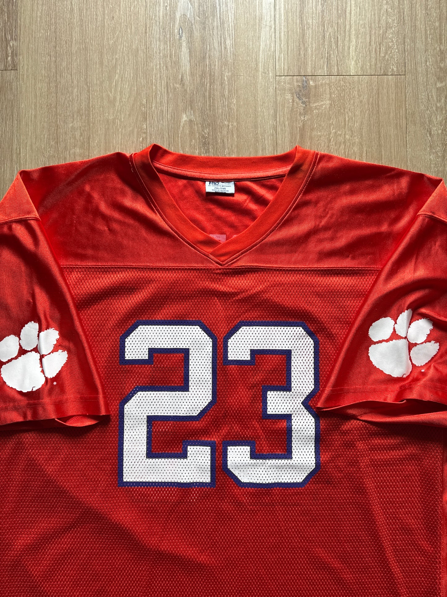 Vintage University Of Clemson Tigers Football Jersey