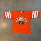Vintage 90s Logo 7 Clemson University Tigers Raglan Tee