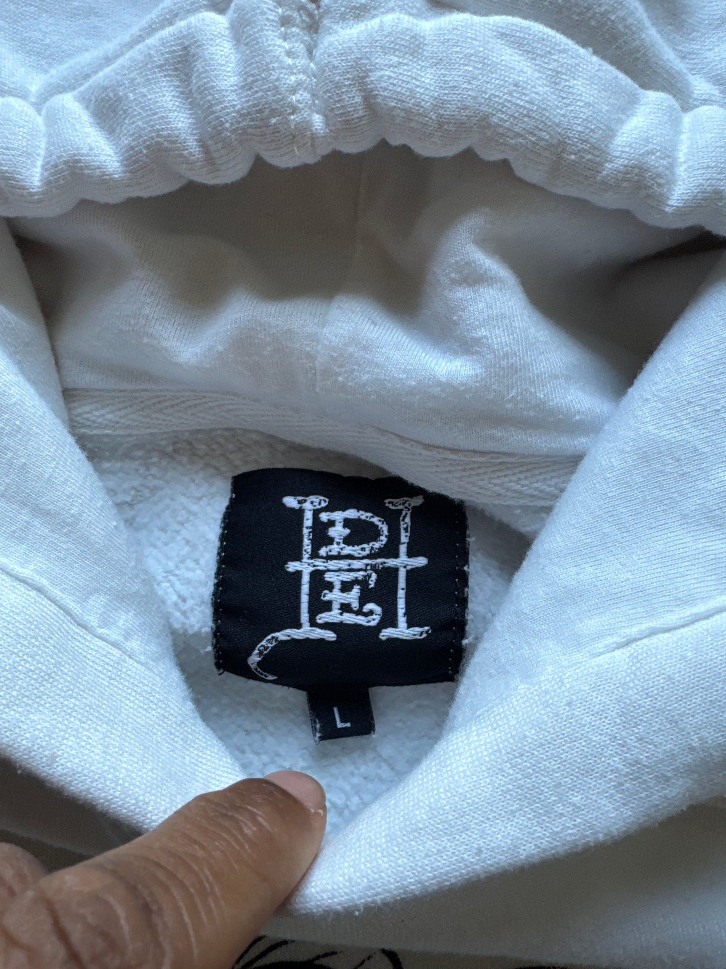 Ed Hardy Japan Dragon Ivory Hoodie