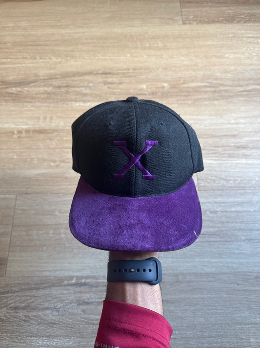 Vintage 90s Malcolm X Snapback Cap Hat