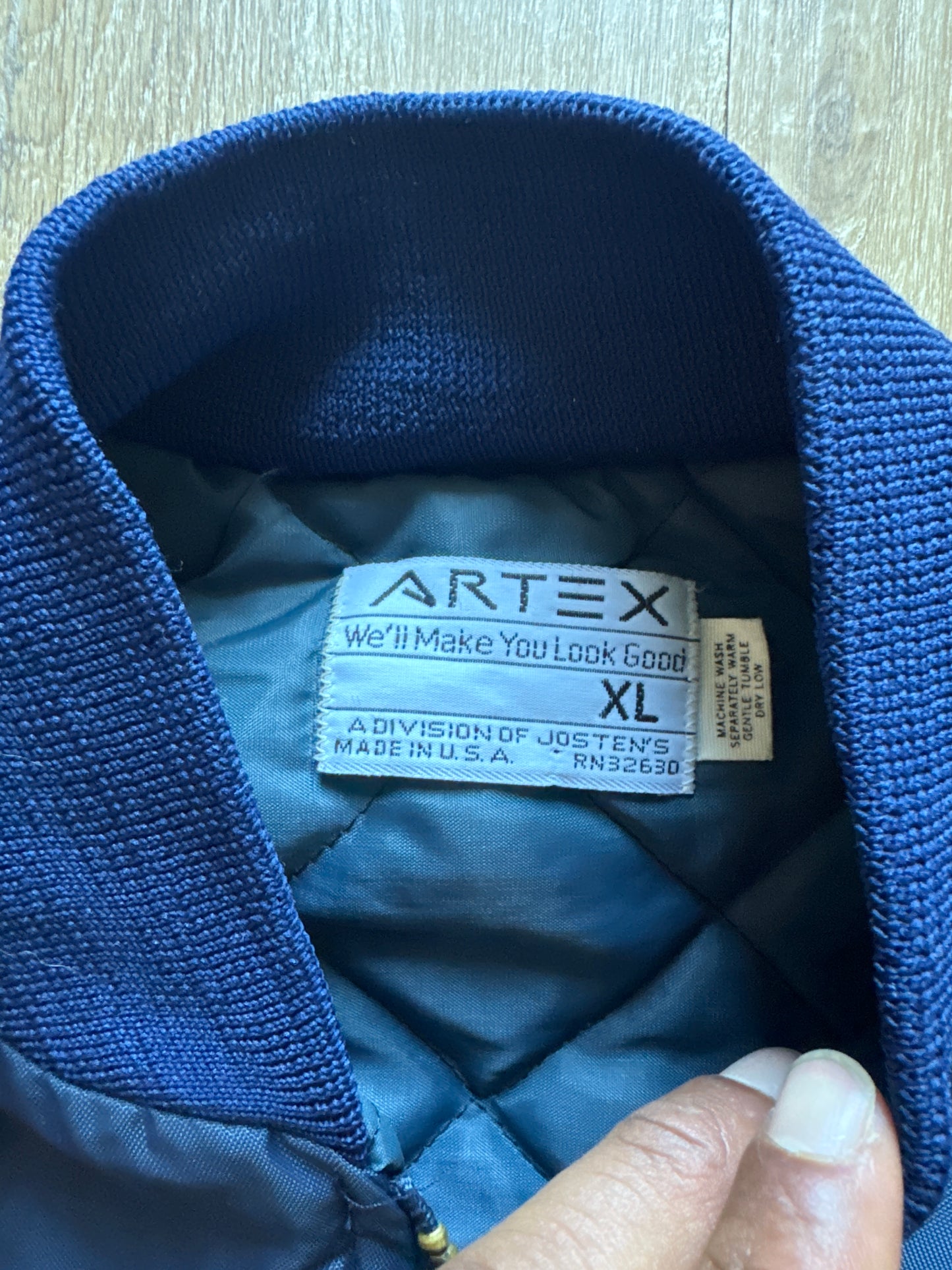 Vintage Artex United States Navy Bomber Jacket