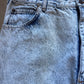Vintage 90s B-29 Bomber Malcolm X By Ant Means Necessary Light Washed Denim Patched Jeans