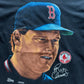 Vintage 1991 Salem Roger Clemens Boston Red Sox Tee