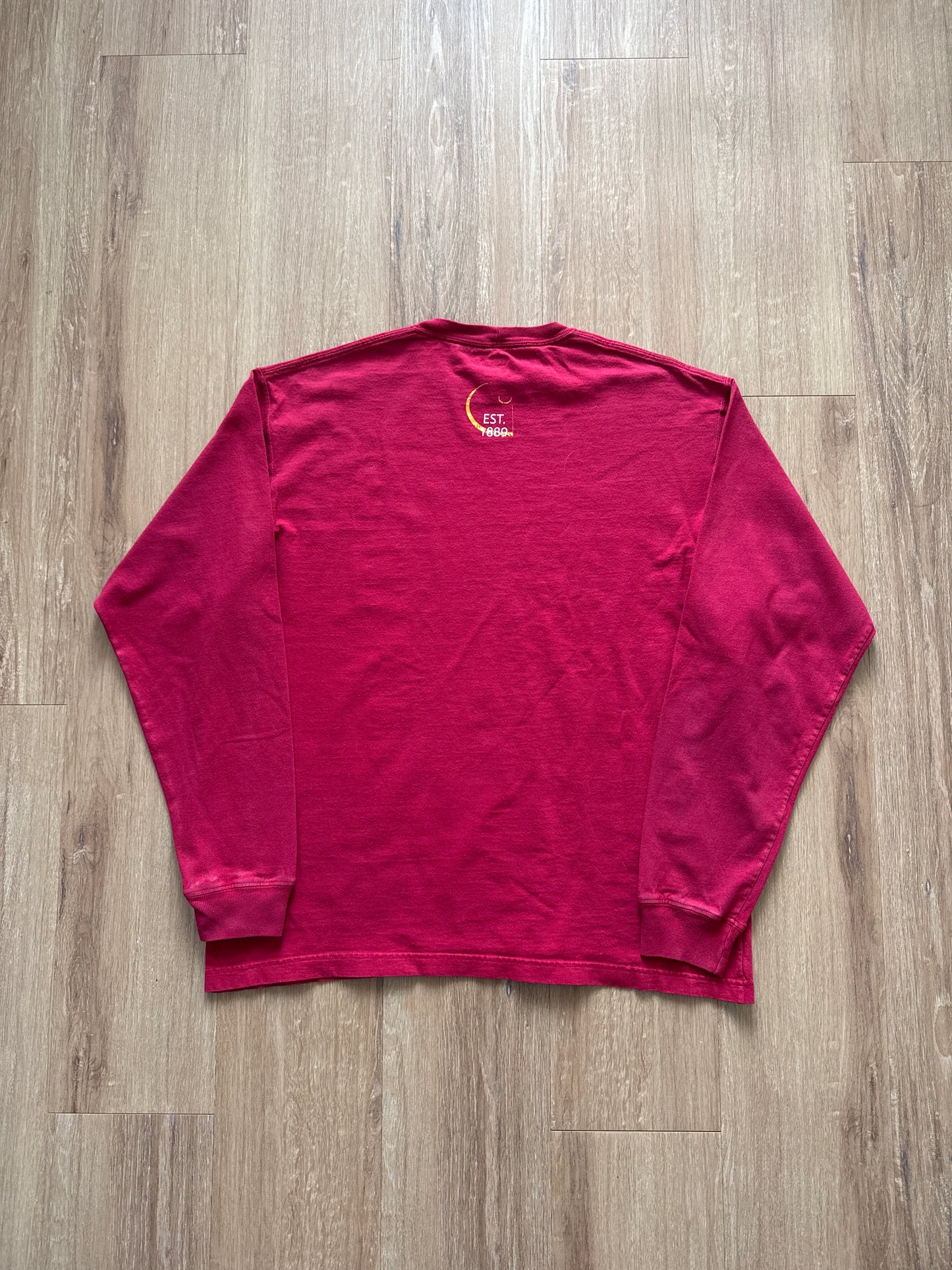 Carhartt Red Logo Long Sleeve