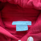Vintage Y2K Nike Red Embroidered Logo Hoodie