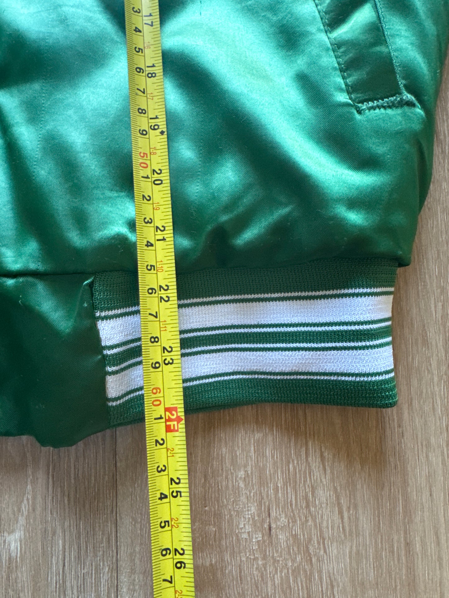 Vintage 80s New York Jets Satin Jacket