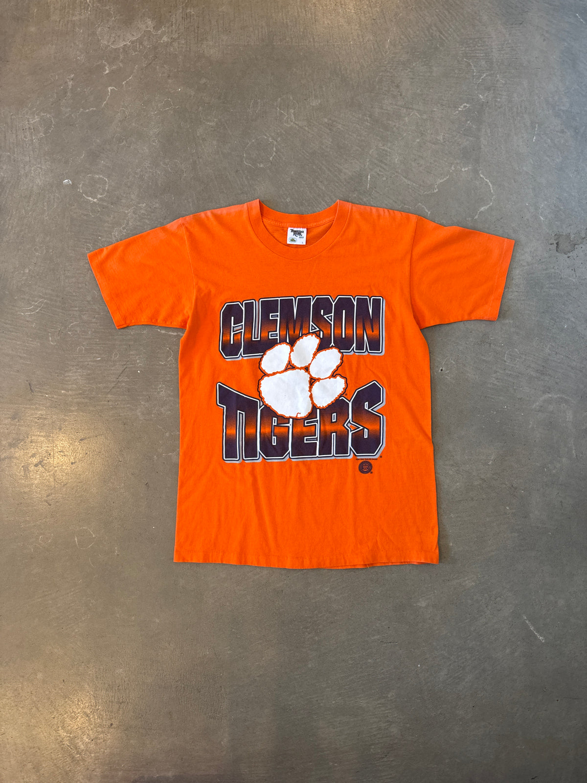 Vintage Tennessee River Clemson University Tigers Tee