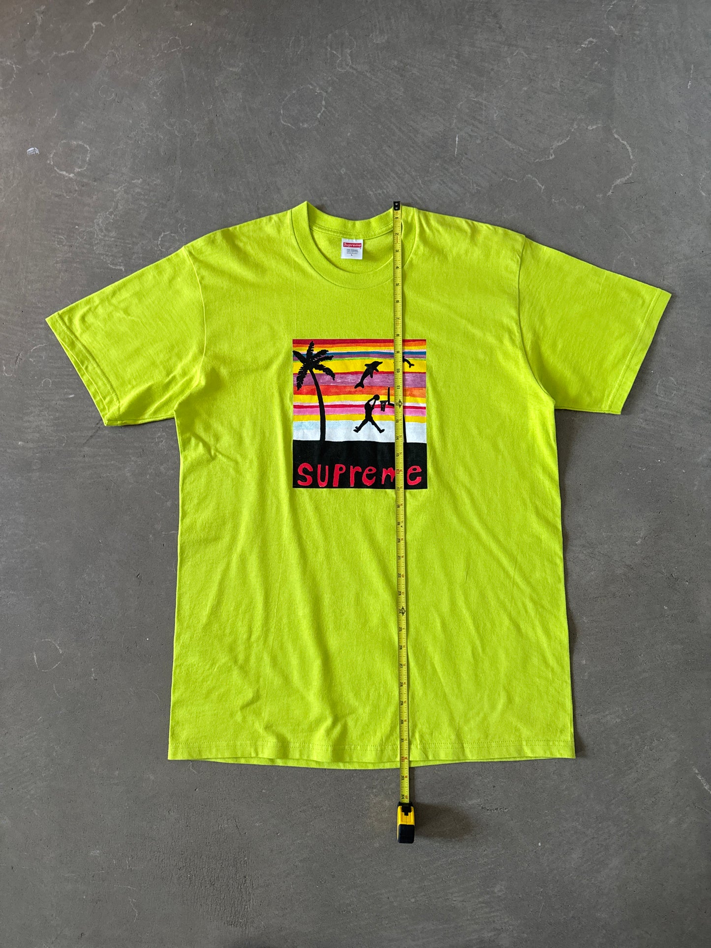 Supreme Dunk Bright Green Tee