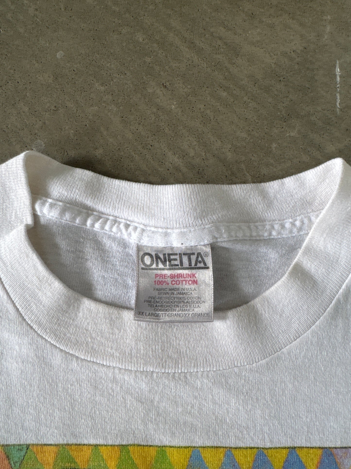 Vintage 1997 Charleston, SC Cooper River Bridge Run Art Tee