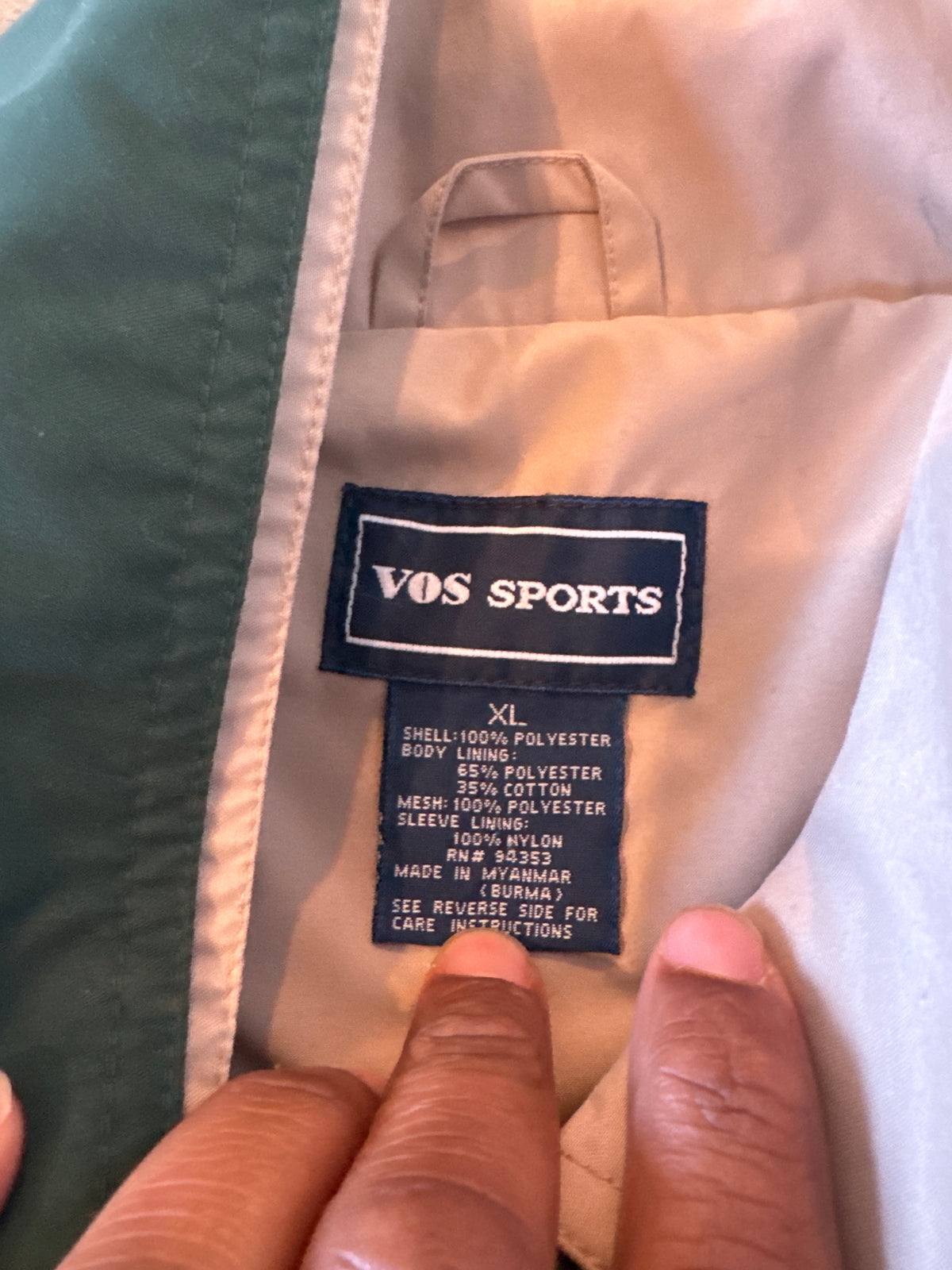 Vintage Claflin University Panthers Alumni Windbreaker Jacket