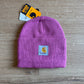 Carhartt Pink Knit Cuffed Beanie Hat